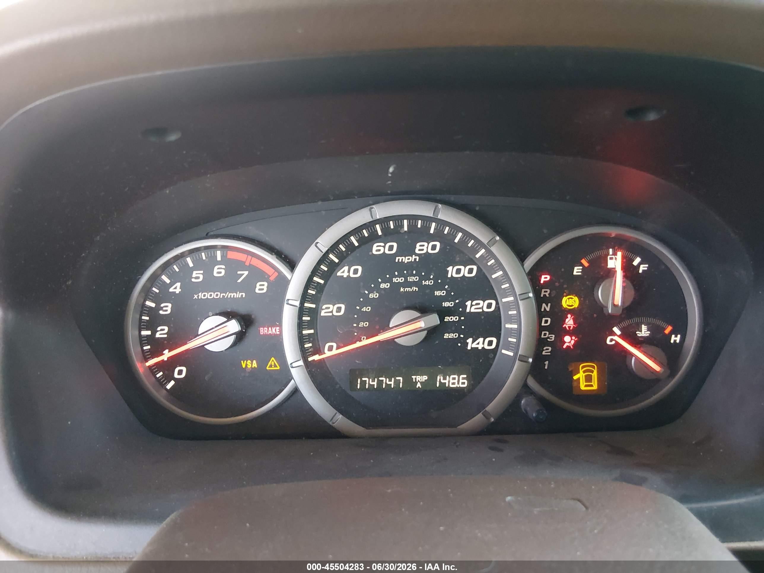 2006 Honda Pilot Ex-l Champagne vin: 5FNYF28796B038657