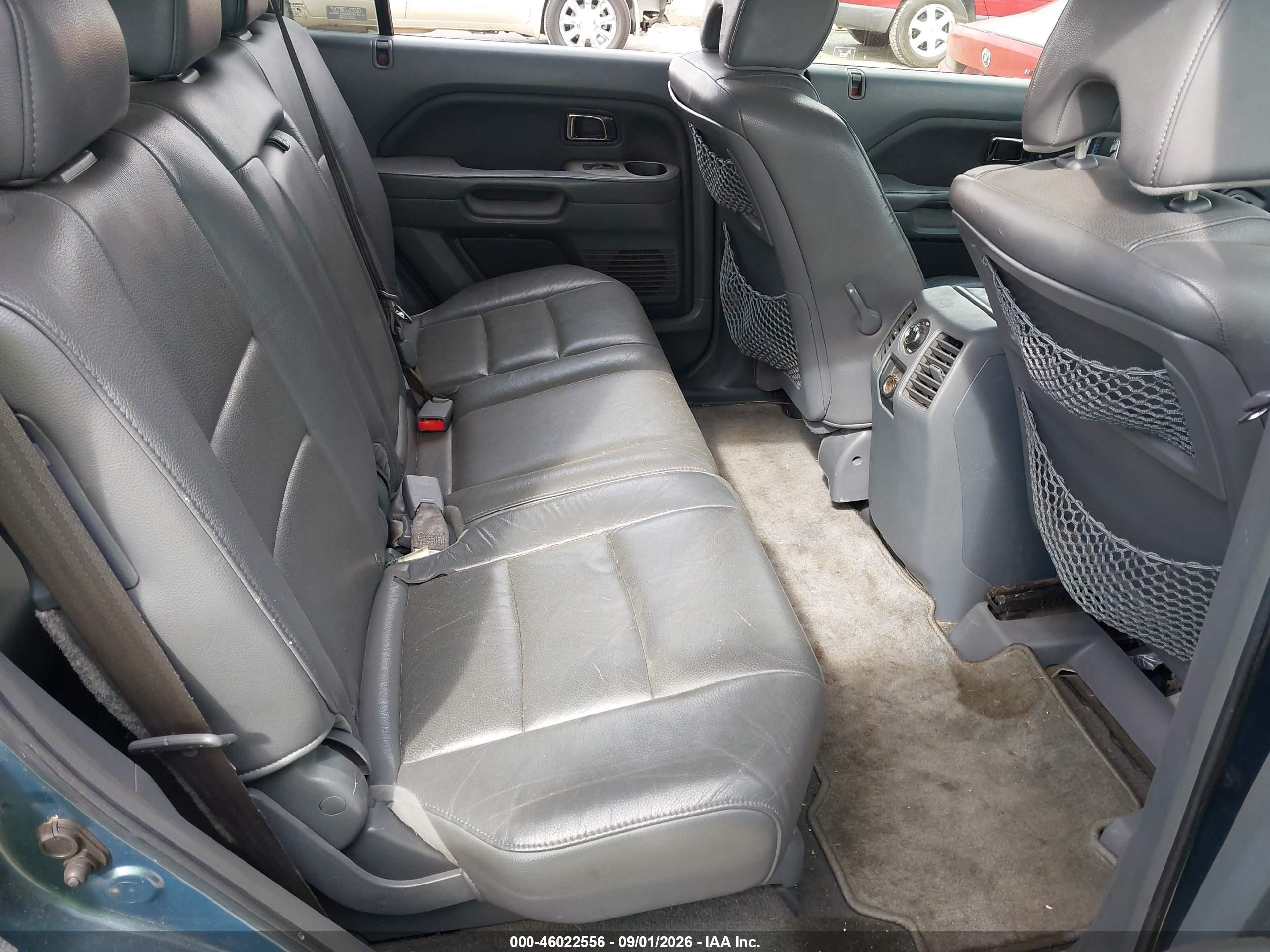 2007 Honda Pilot Ex-l Light Blue vin: 5FNYF287X7B046090