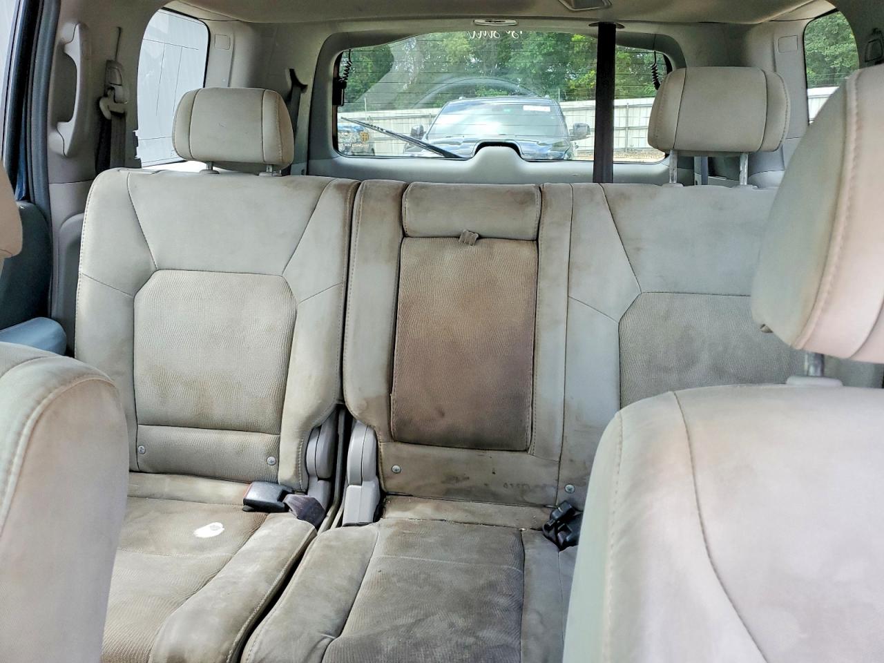 2009 Honda Pilot Lx Blue vin: 5FNYF38229B024713