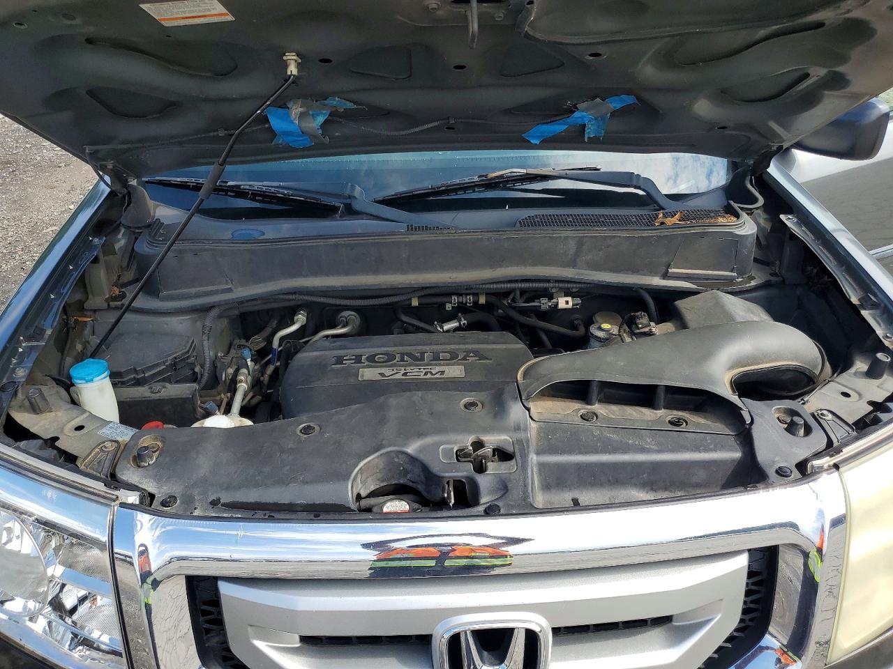 2009 Honda Pilot Lx Серый vin: 5FNYF38229B026896