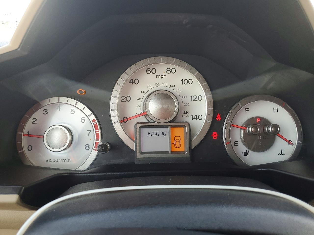 2009 Honda Pilot Lx Beige vin: 5FNYF38239B003952