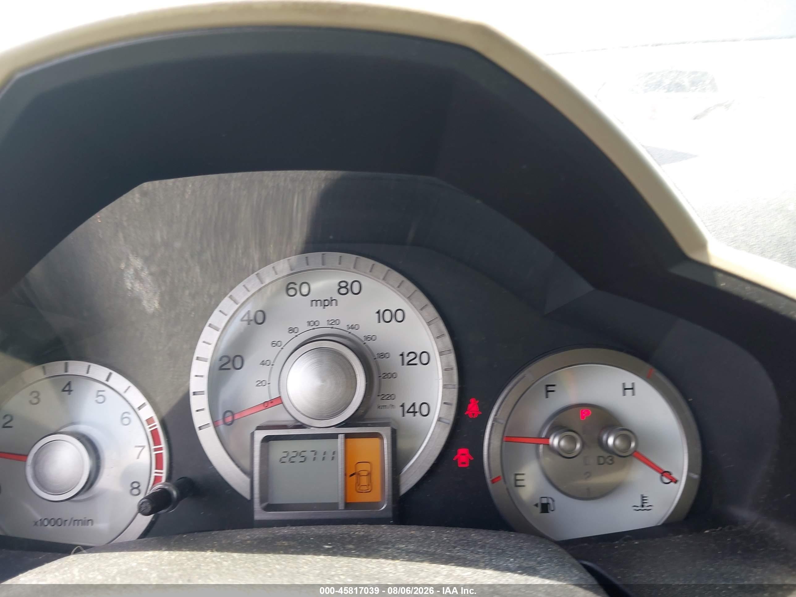 2009 Honda Pilot Lx Gray vin: 5FNYF38279B010693