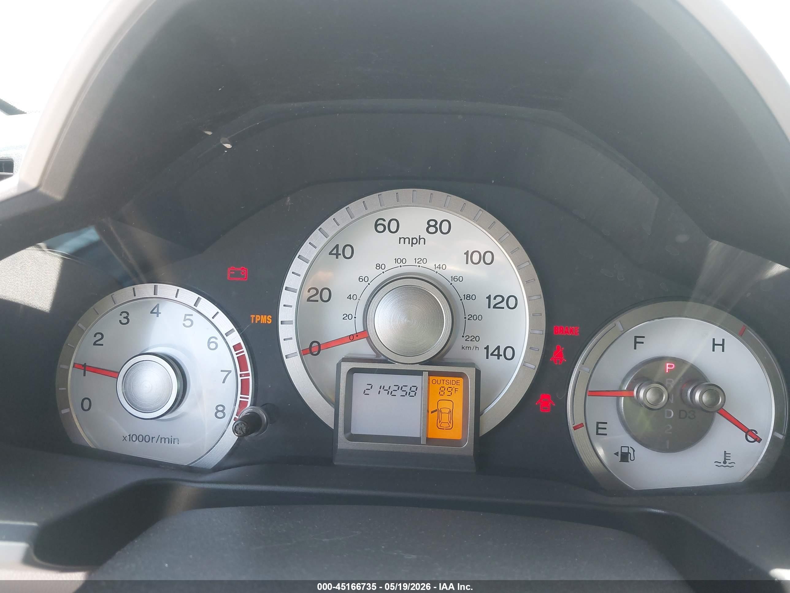 2009 Honda Pilot Ex White vin: 5FNYF38409B017793