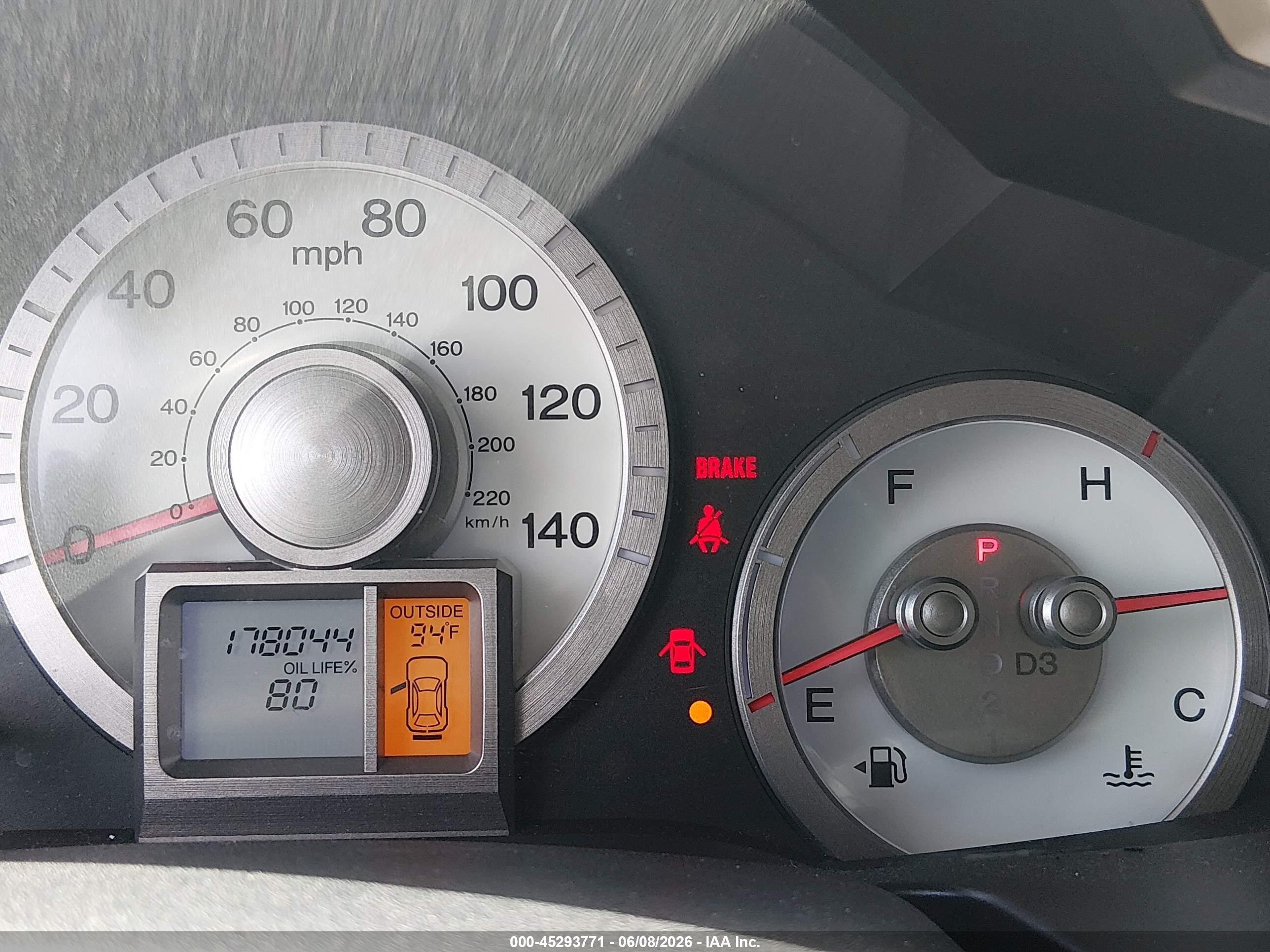 2009 Honda Pilot Ex Burgundy vin: 5FNYF38409B022248