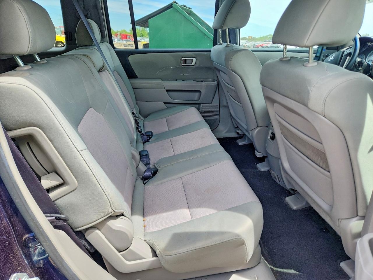 2009 Honda Pilot Ex Blue vin: 5FNYF38419B008729