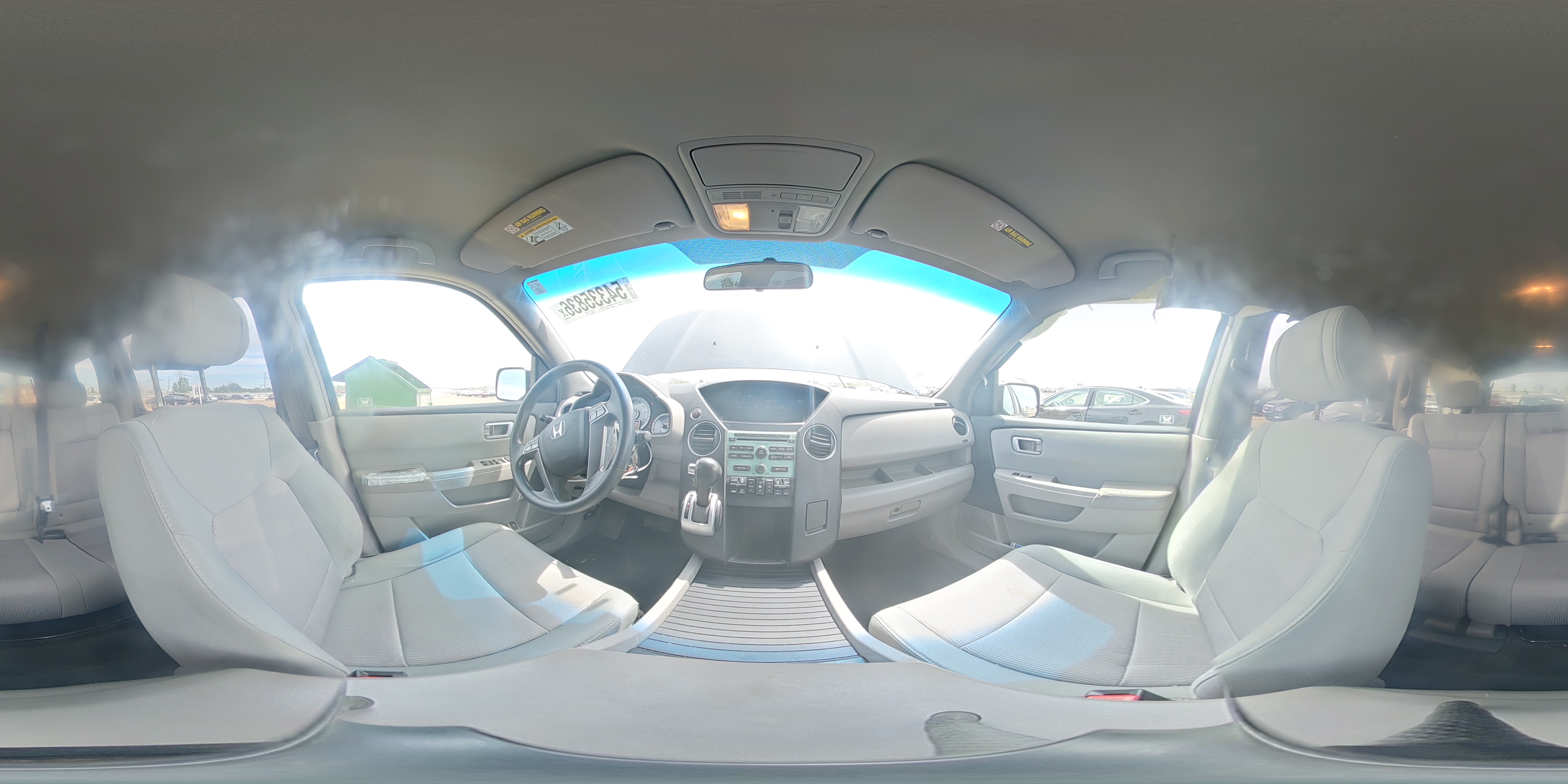 2009 Honda Pilot Ex Blue vin: 5FNYF38419B008729