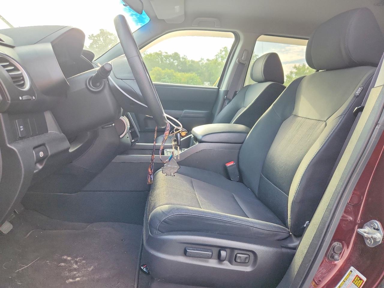 2009 Honda Pilot Ex Бордовый vin: 5FNYF38429B004012