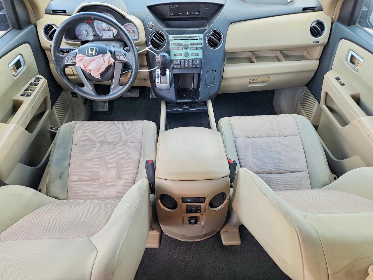2009 Honda Pilot Ex Gray vin: 5FNYF38439B026293