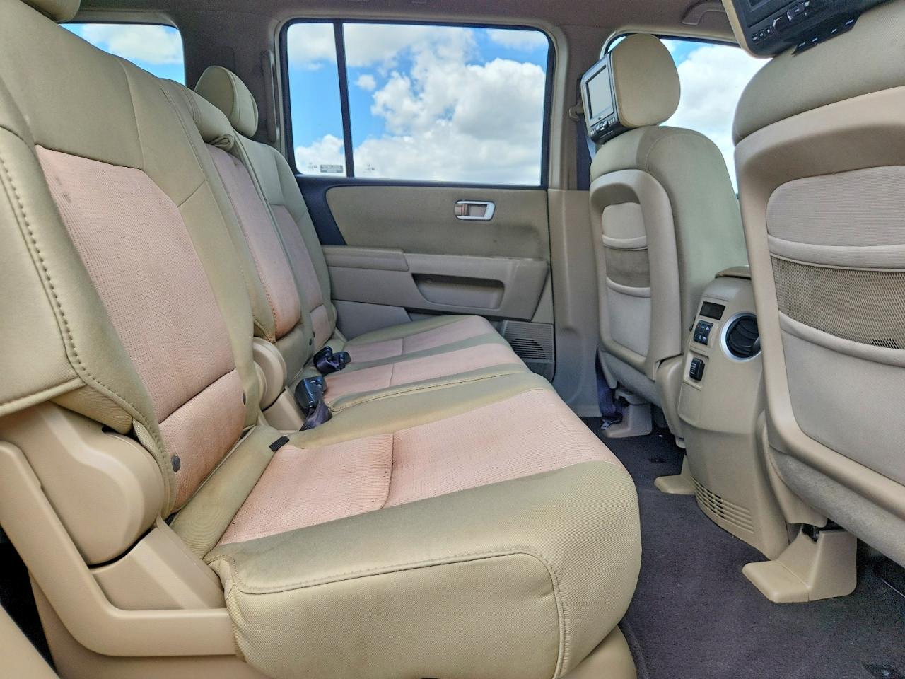 2009 Honda Pilot Ex Gray vin: 5FNYF38439B026293