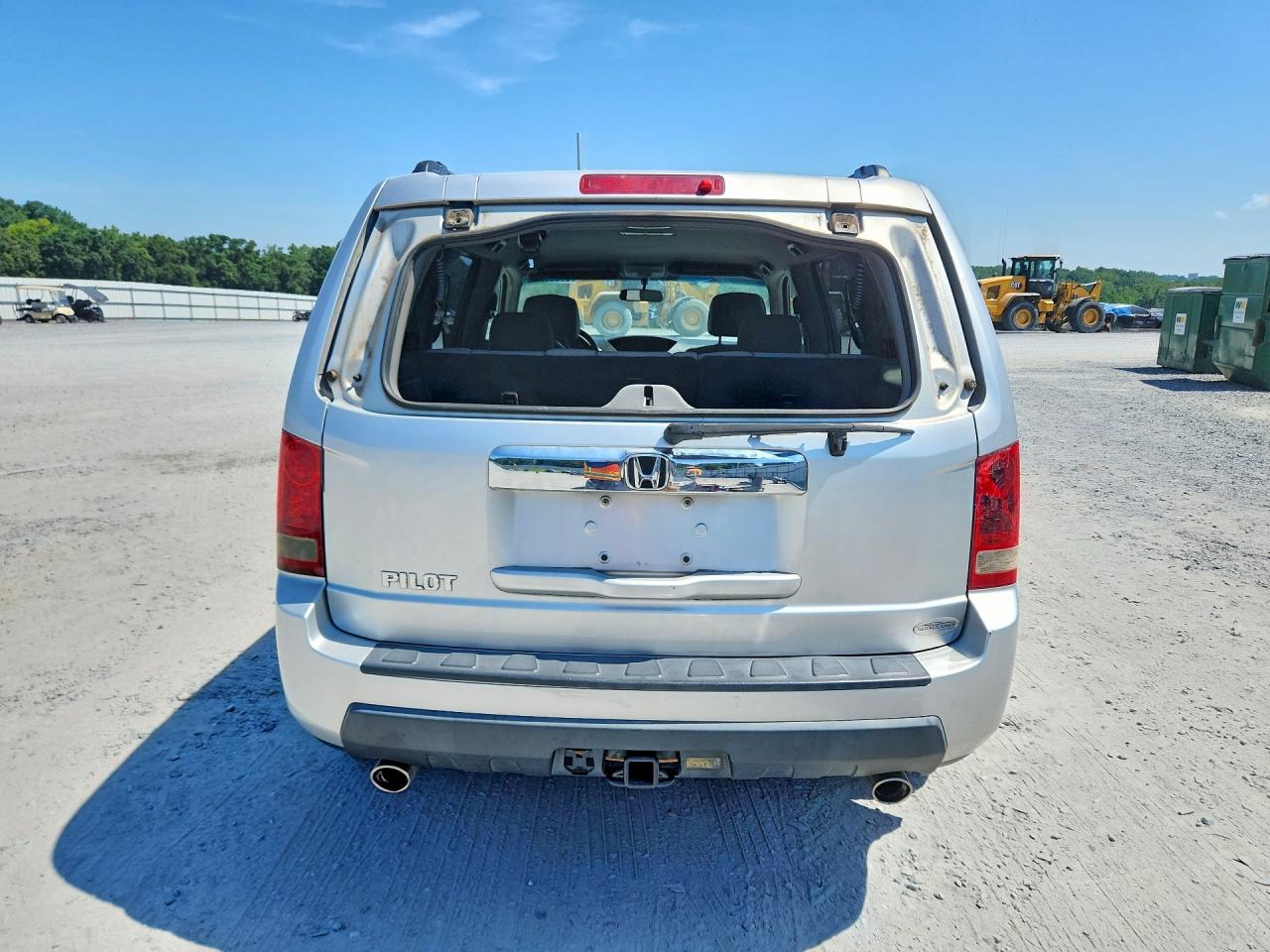 2009 Honda Pilot Ex Gray vin: 5FNYF38469B028300