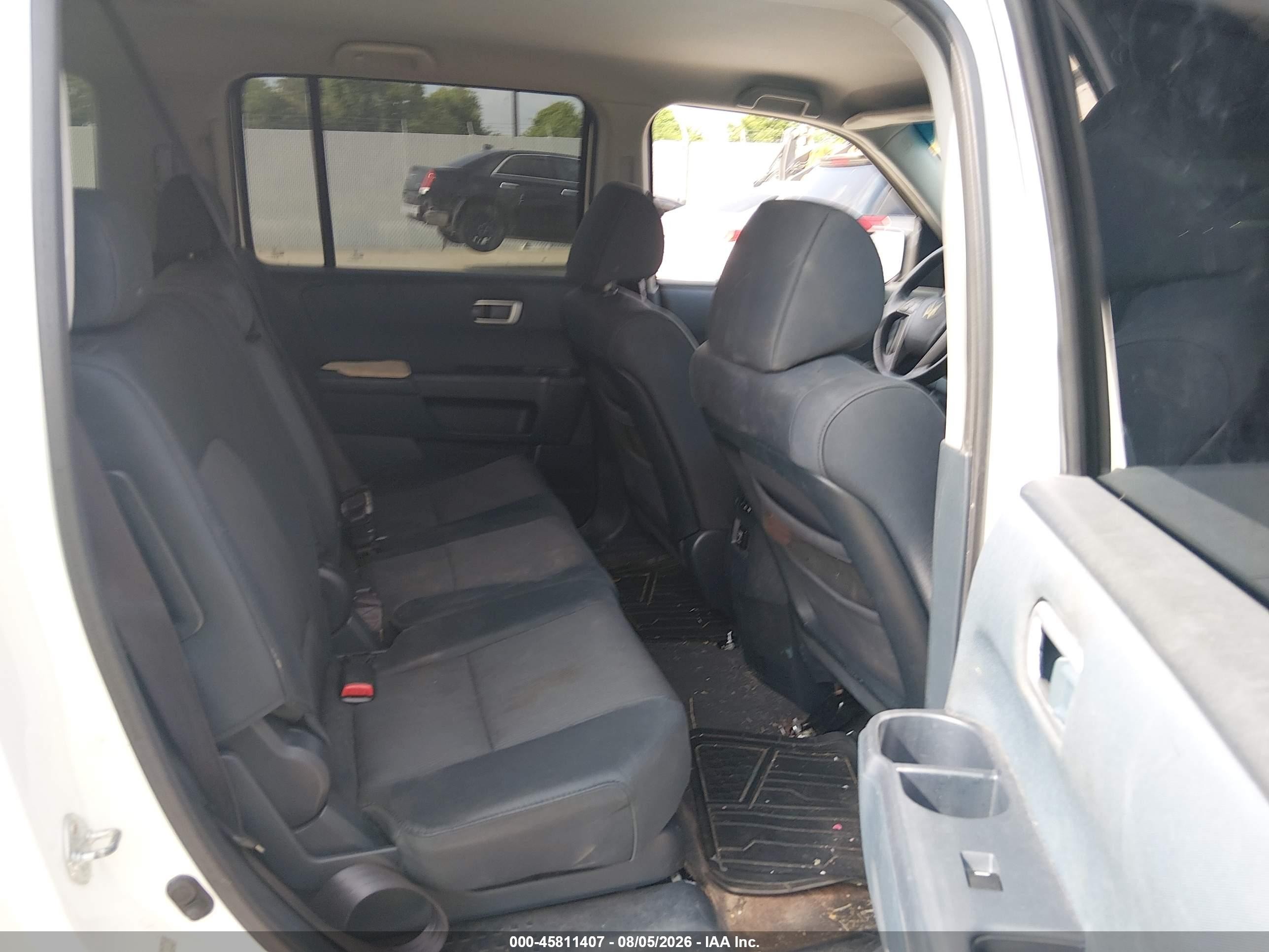 2009 Honda Pilot Ex Белый vin: 5FNYF38479B011358
