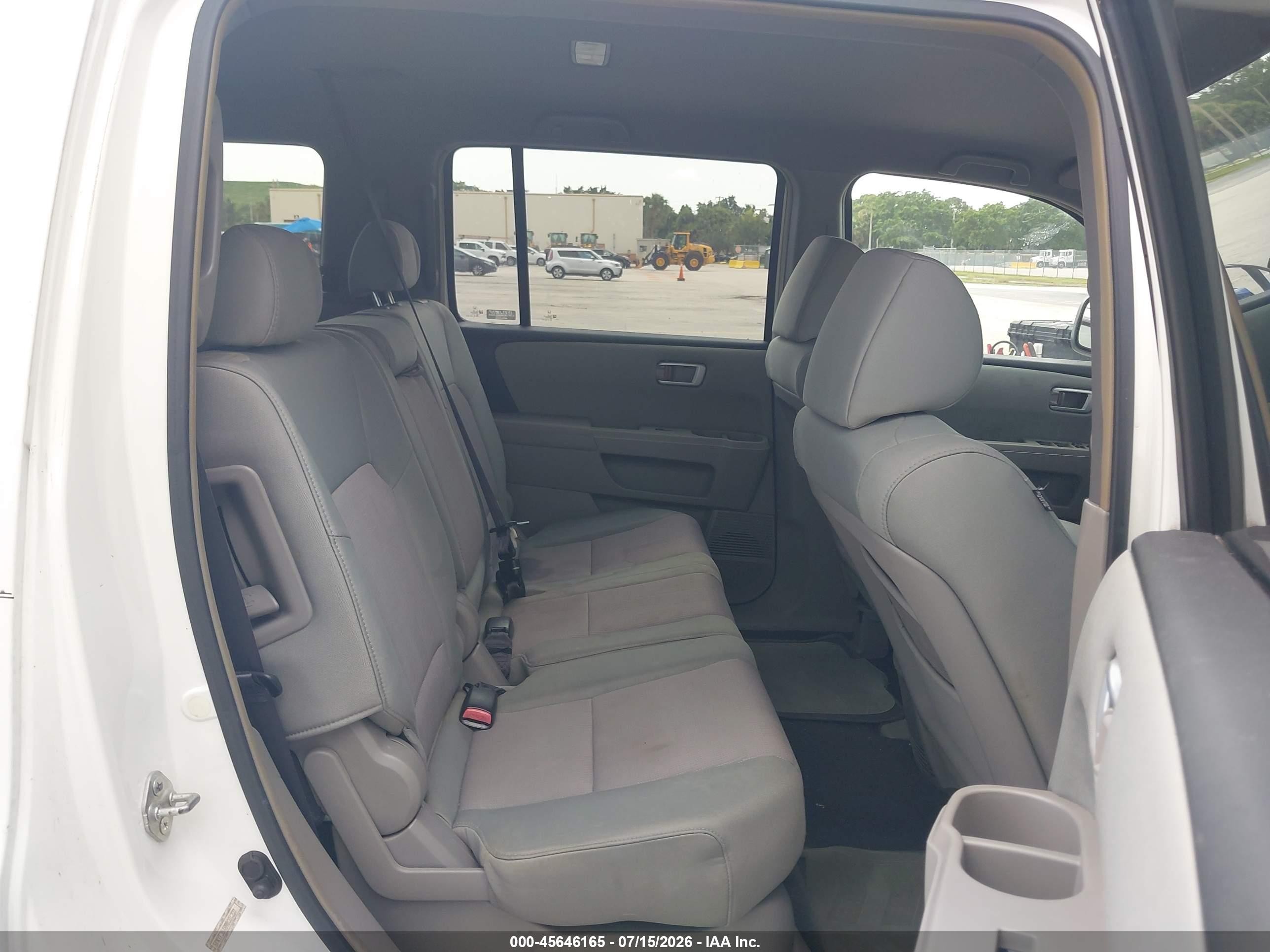 2009 Honda Pilot Ex Белый vin: 5FNYF38489B001227