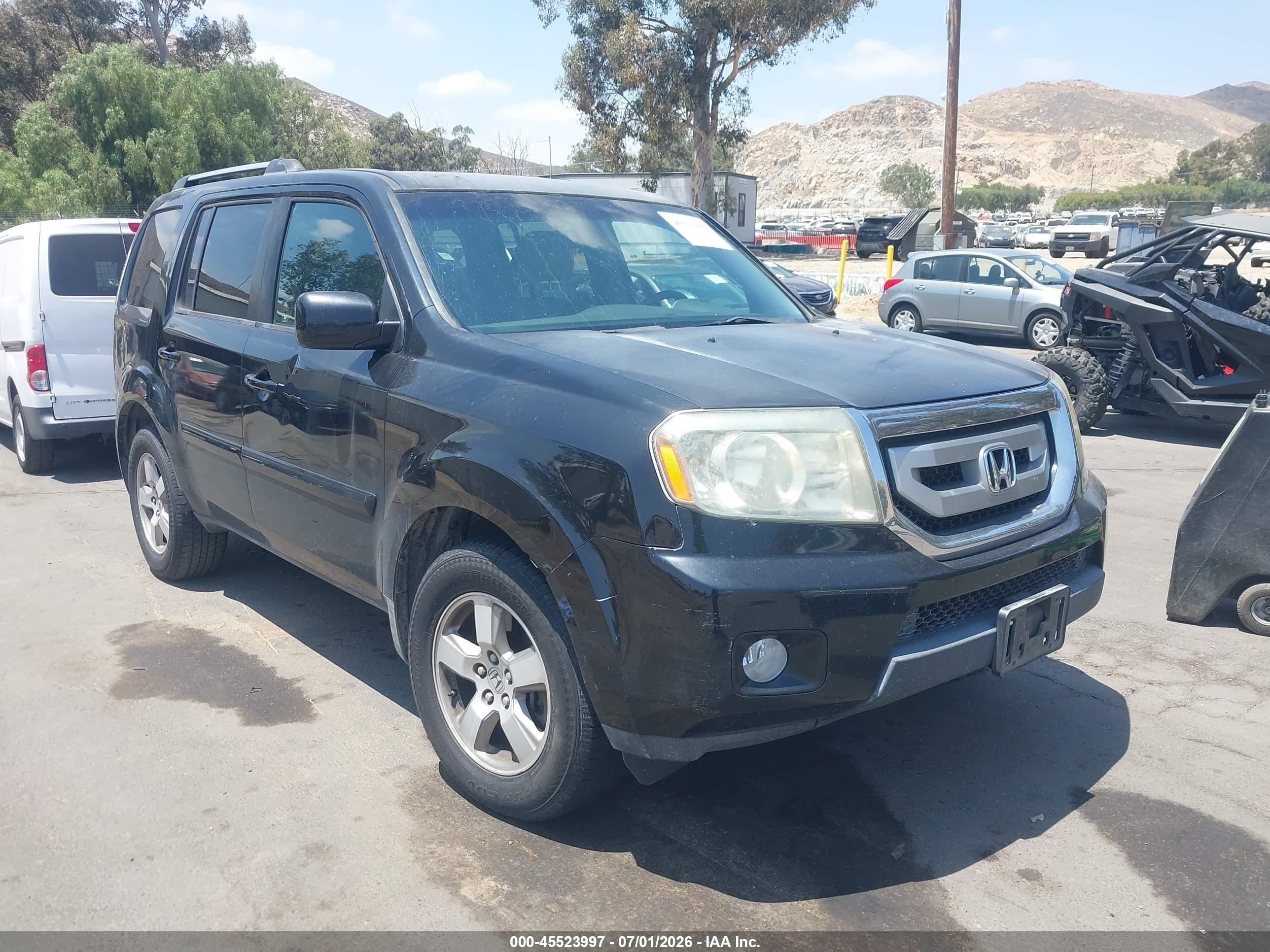 2009 Honda Pilot Ex Black vin: 5FNYF38489B020649