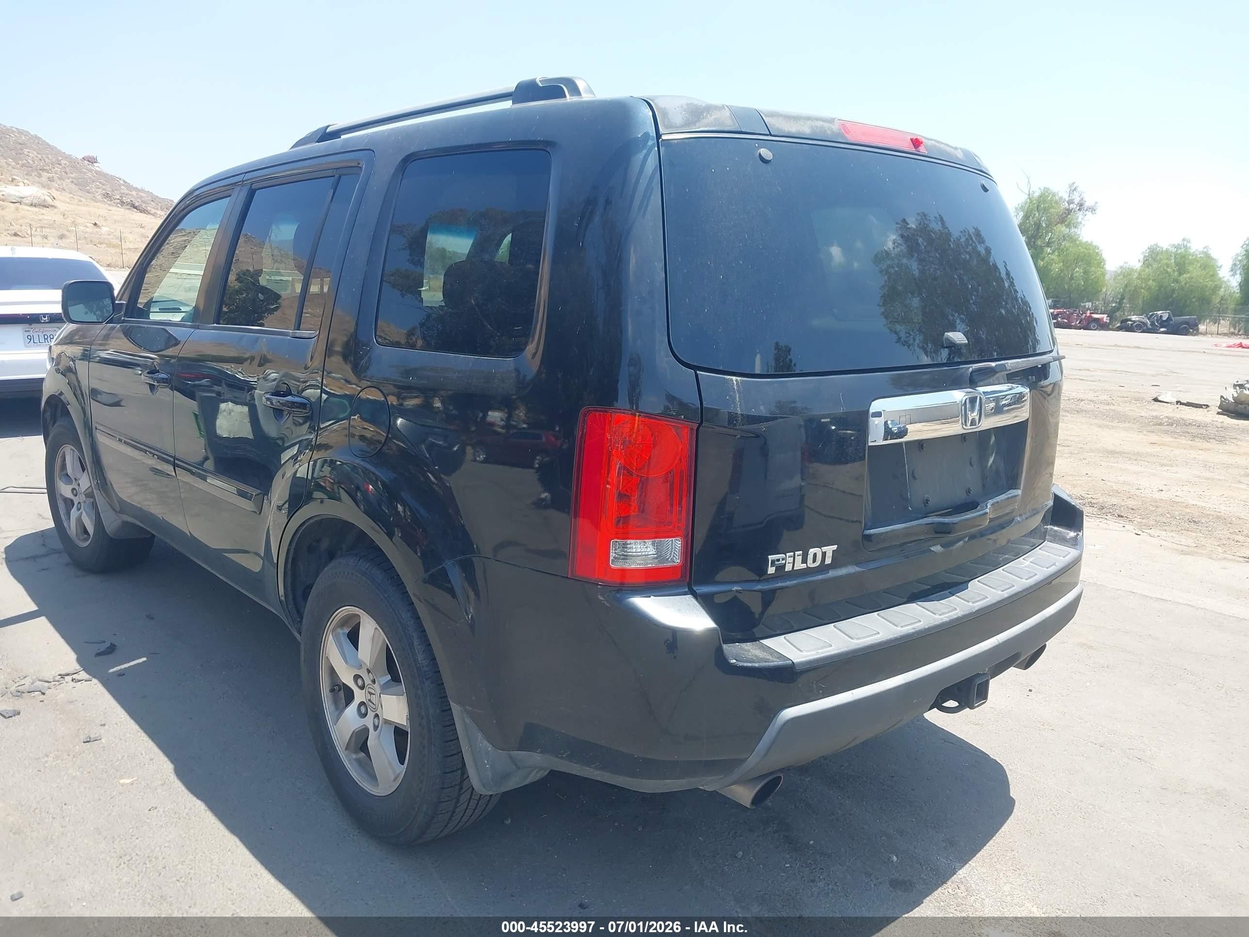 2009 Honda Pilot Ex Black vin: 5FNYF38489B020649