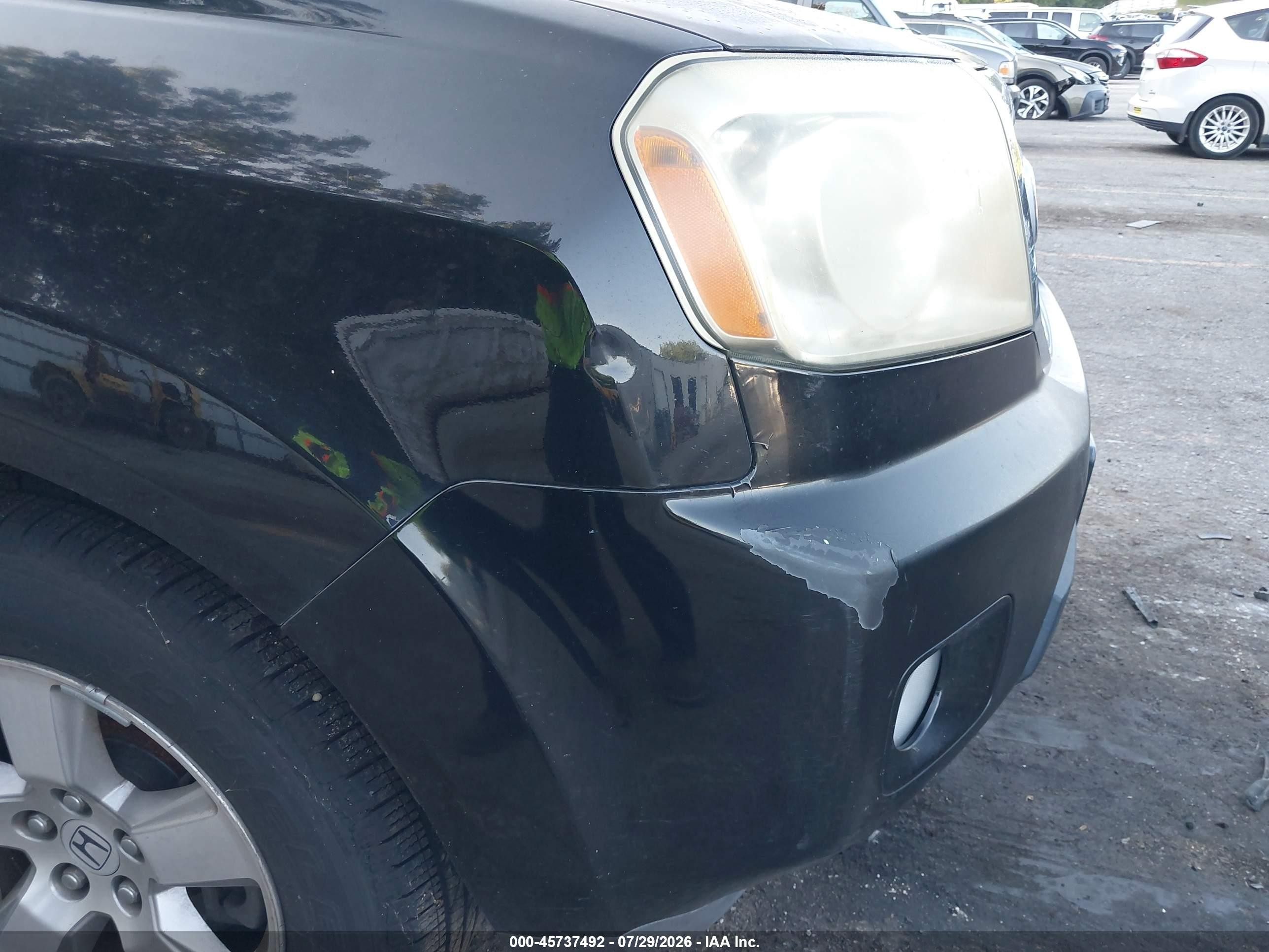 2009 Honda Pilot Ex Black vin: 5FNYF38499B009949