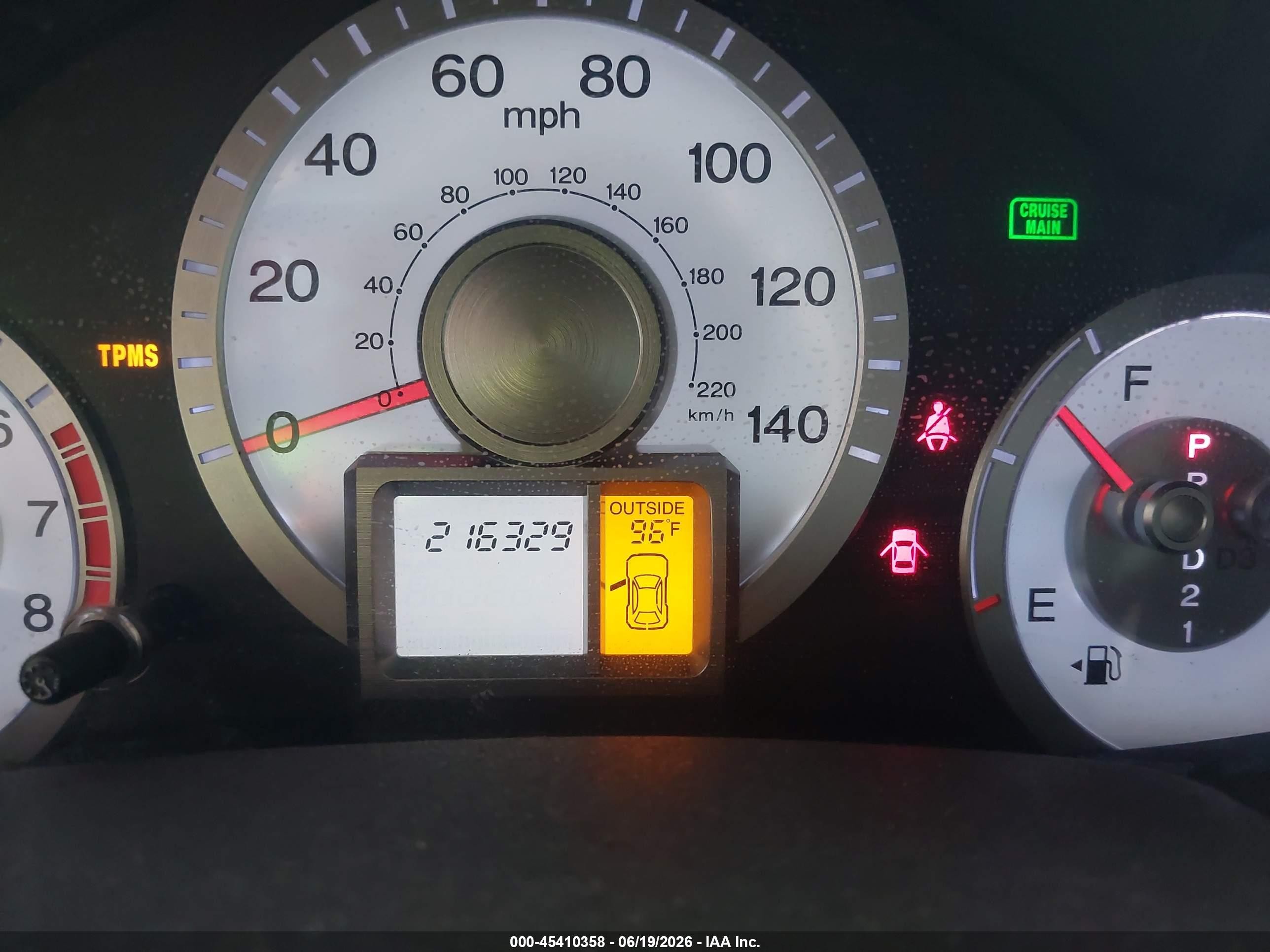 2009 Honda Pilot Ex White vin: 5FNYF38499B025648