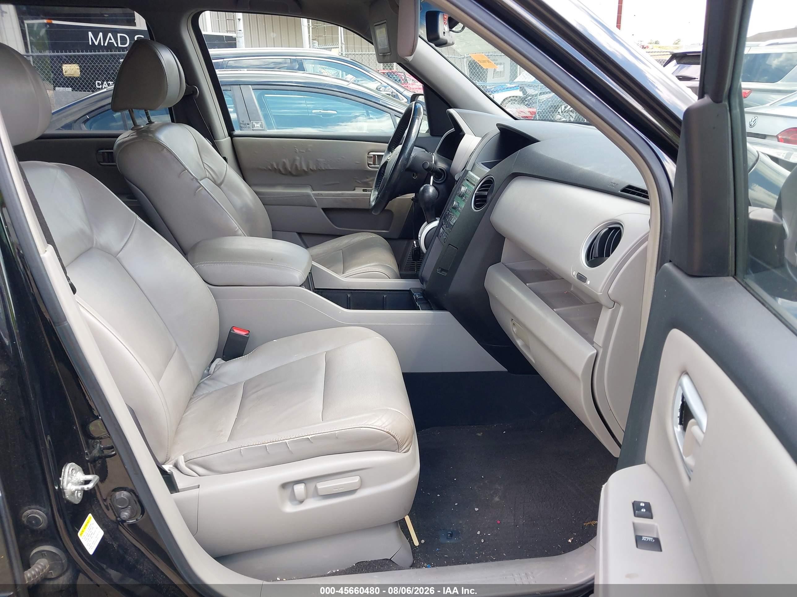 2009 Honda Pilot Ex-l Black vin: 5FNYF38509B015728