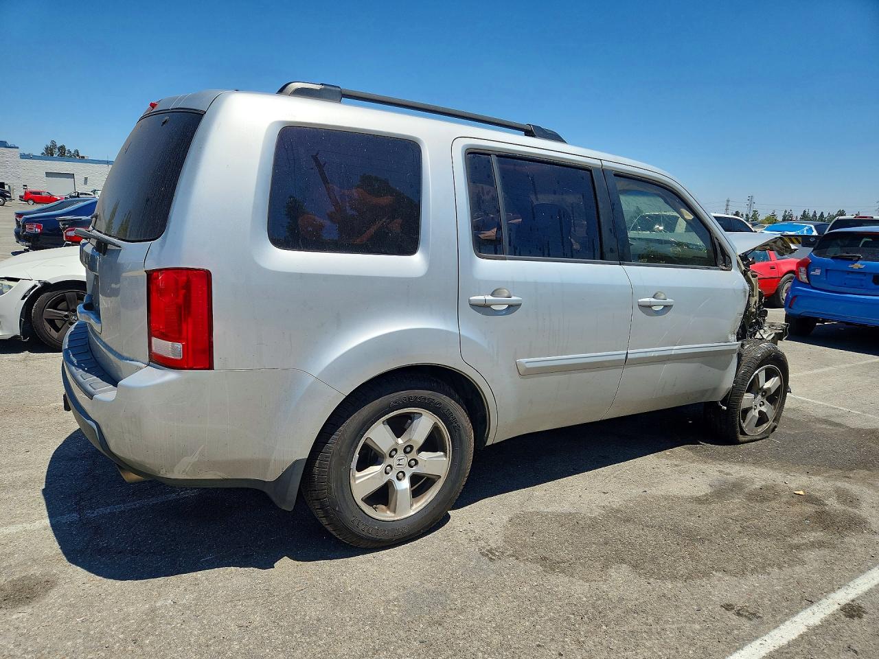 2009 Honda Pilot Exl Серебряный vin: 5FNYF38509B018130