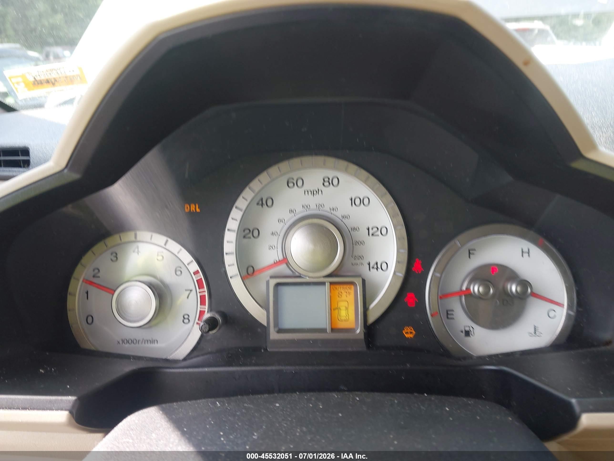 2009 Honda Pilot Ex-l Gray vin: 5FNYF38529B019814