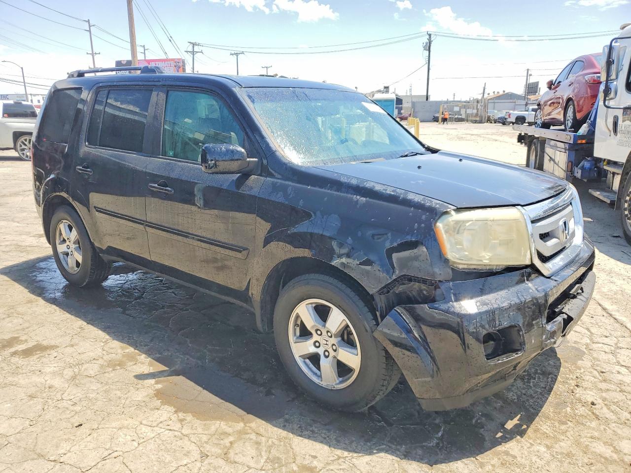 2009 Honda Pilot Exl Black vin: 5FNYF38549B022679