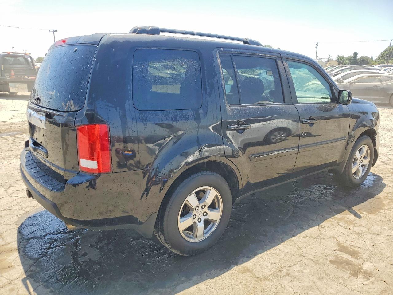 2009 Honda Pilot Exl Black vin: 5FNYF38549B022679