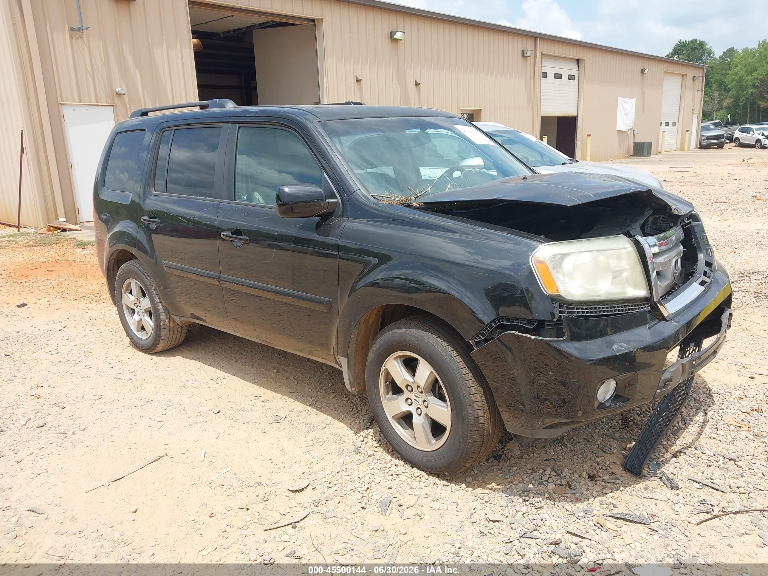 2009 Honda Pilot Ex-l Черный vin: 5FNYF38549B022696