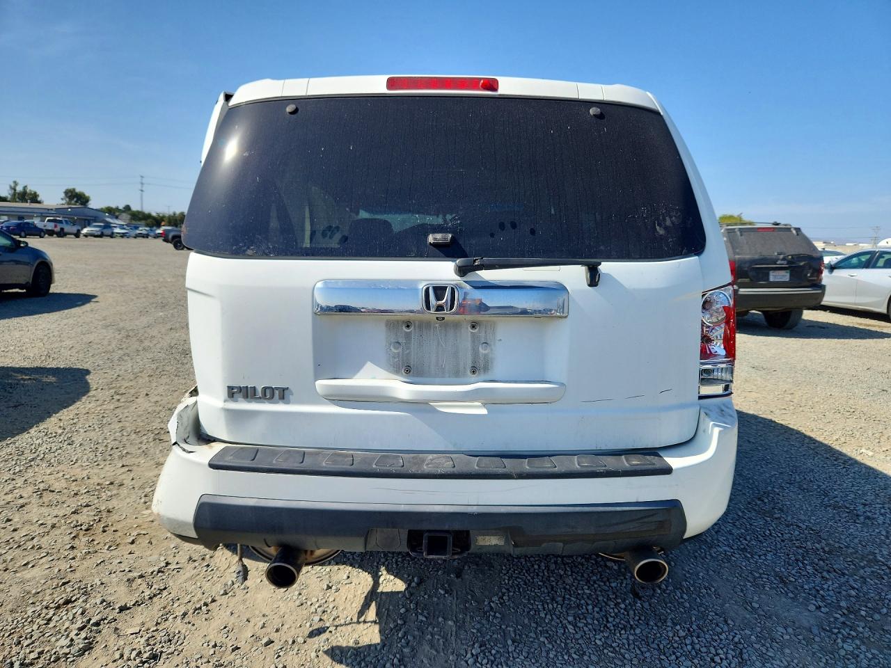 2009 Honda Pilot Exl Белый vin: 5FNYF38549B025677