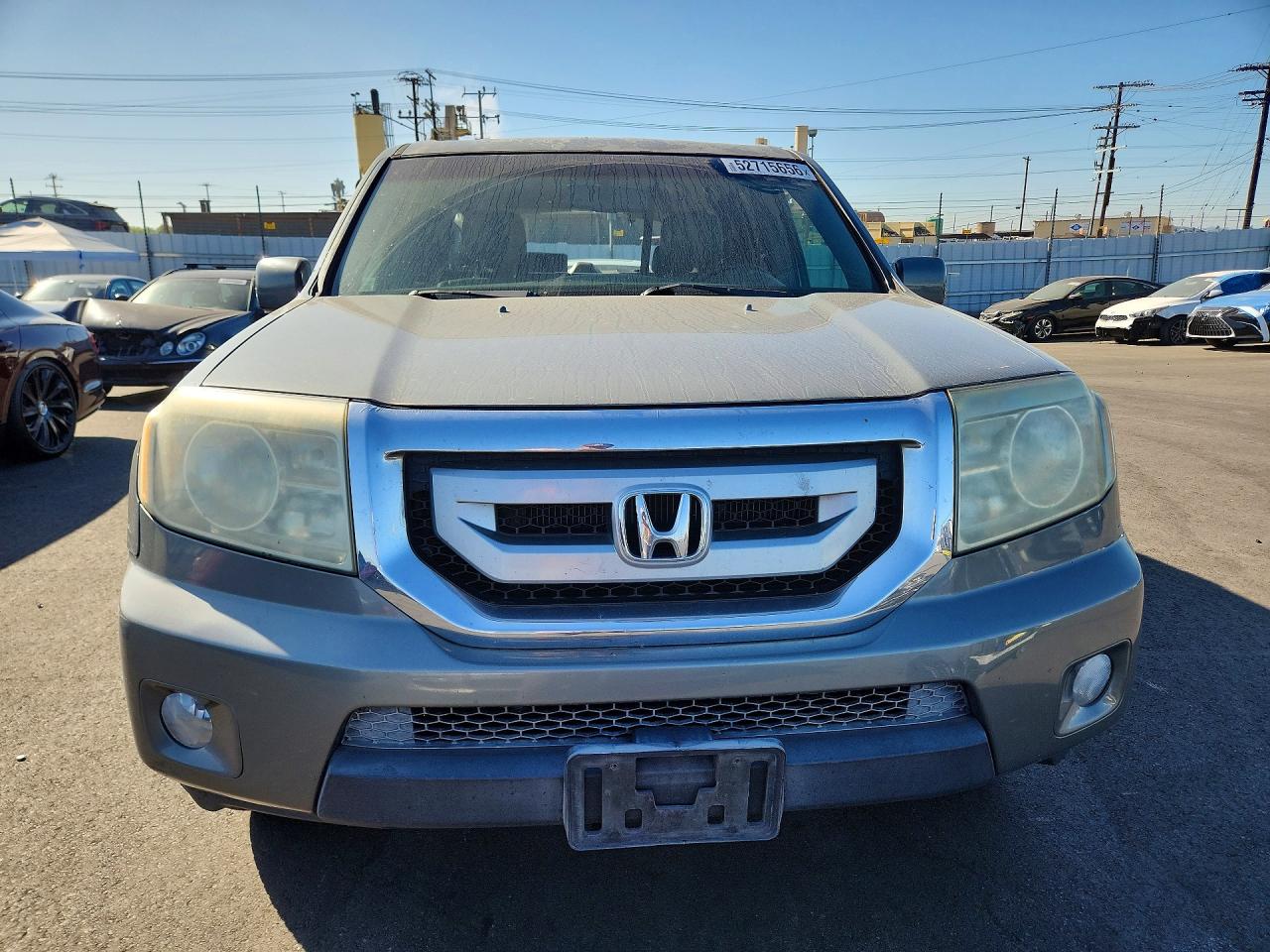 2009 Honda Pilot Exl Silver vin: 5FNYF38559B013893