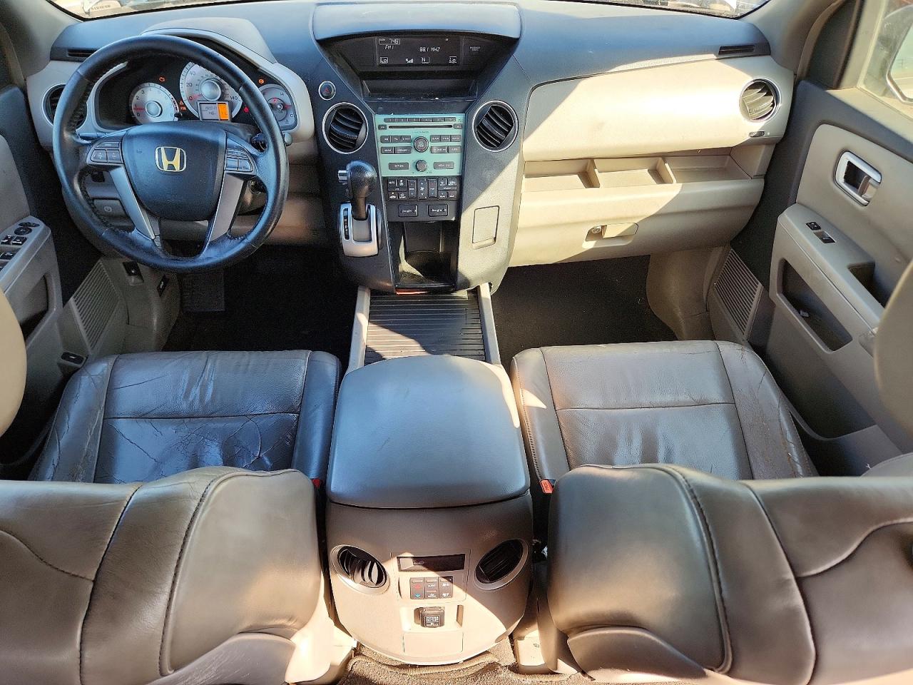 2009 Honda Pilot Exl Silver vin: 5FNYF38559B013893