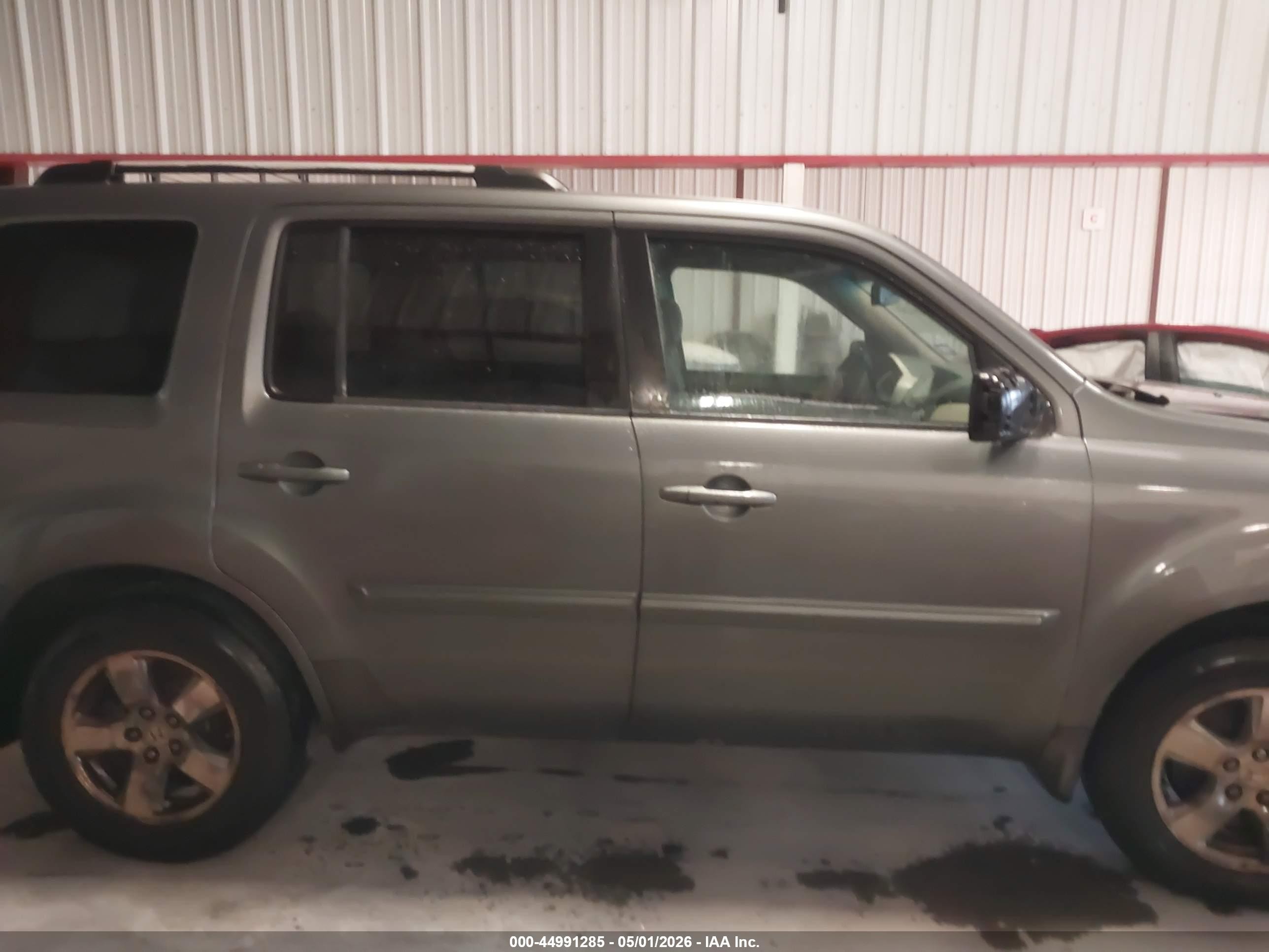 2009 Honda Pilot Ex-l Gray vin: 5FNYF38569B003566