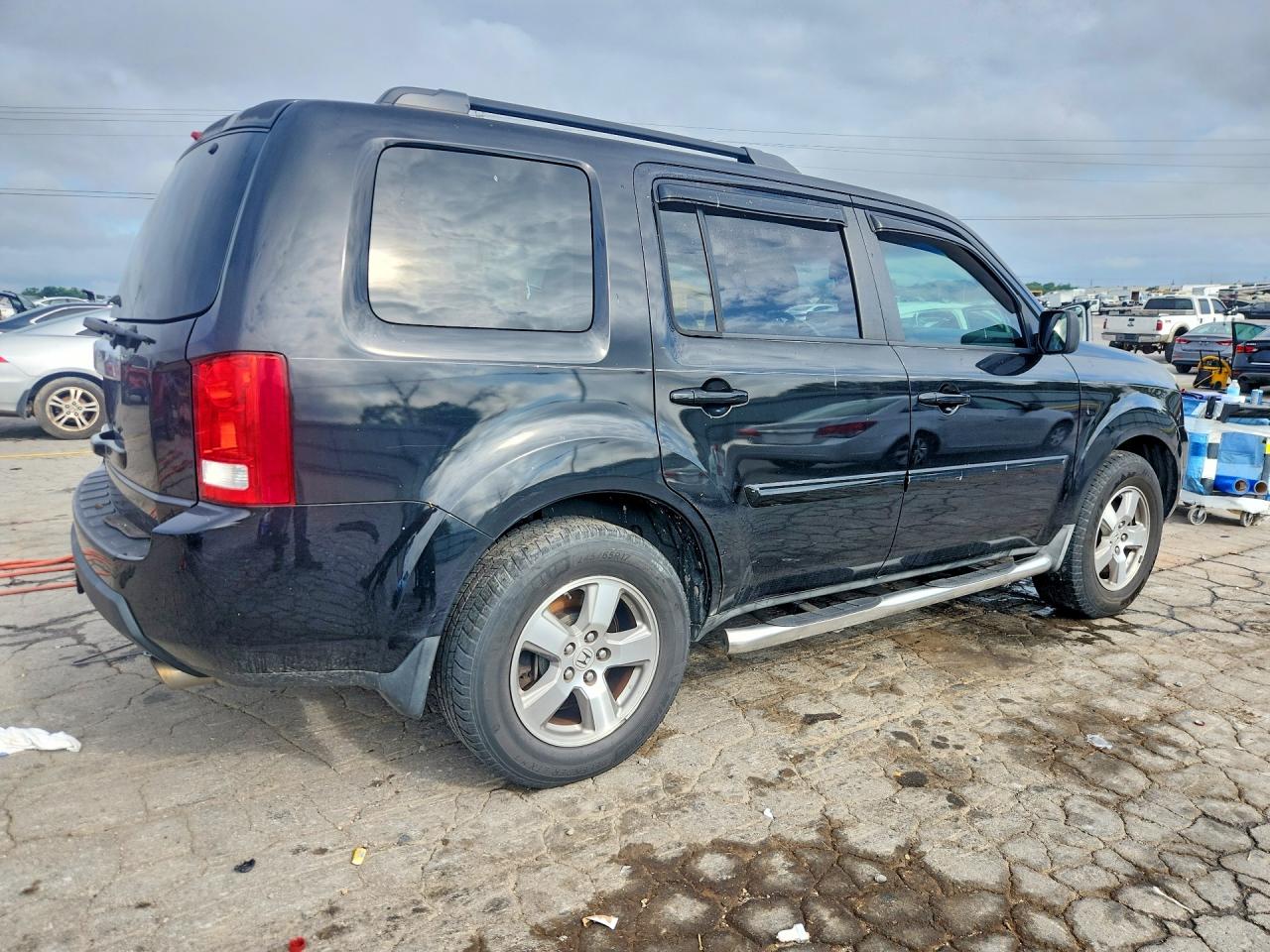 2009 Honda Pilot Exl Black vin: 5FNYF38569B022750