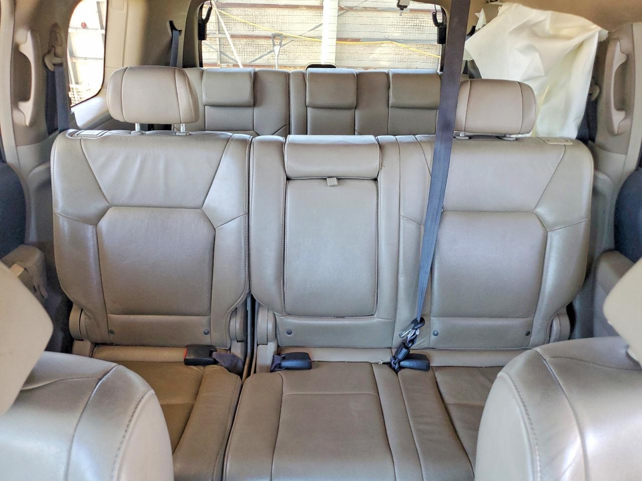 2009 Honda Pilot Exl Burgundy vin: 5FNYF38579B006511