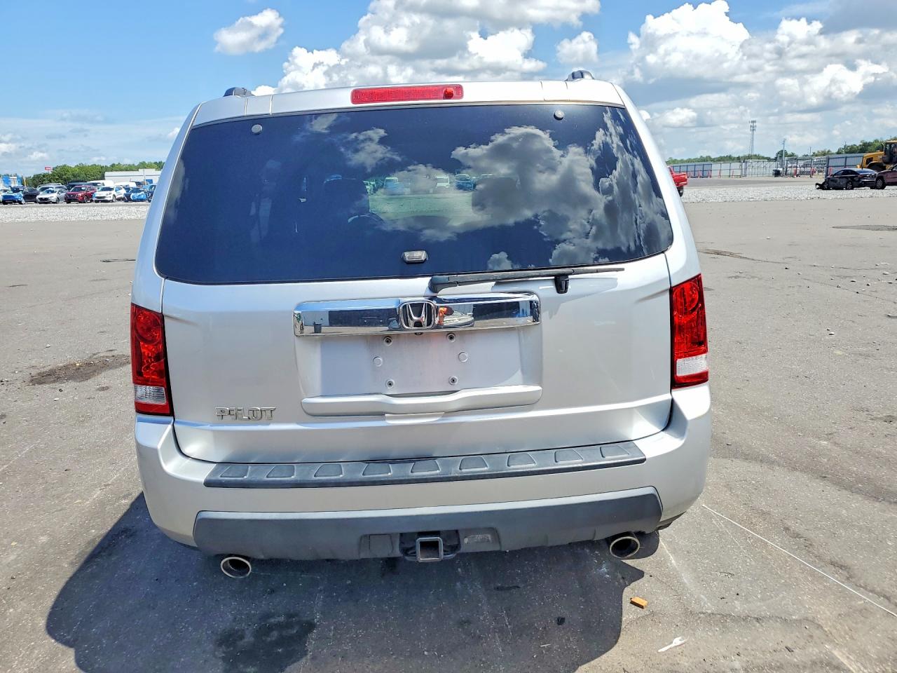 2009 Honda Pilot Exl Silver vin: 5FNYF38579B022725
