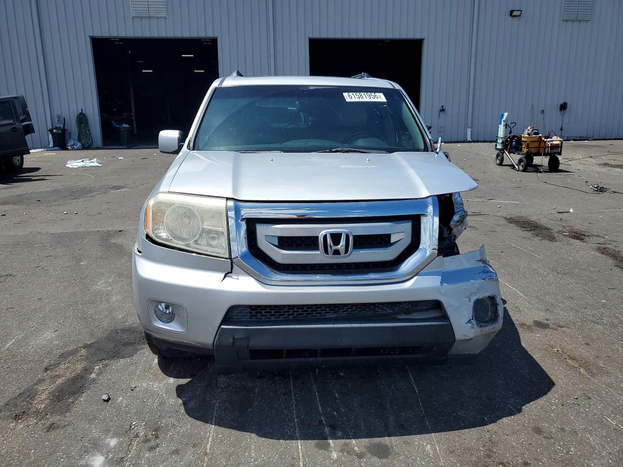 2009 Honda Pilot Exl Silver vin: 5FNYF38579B022725