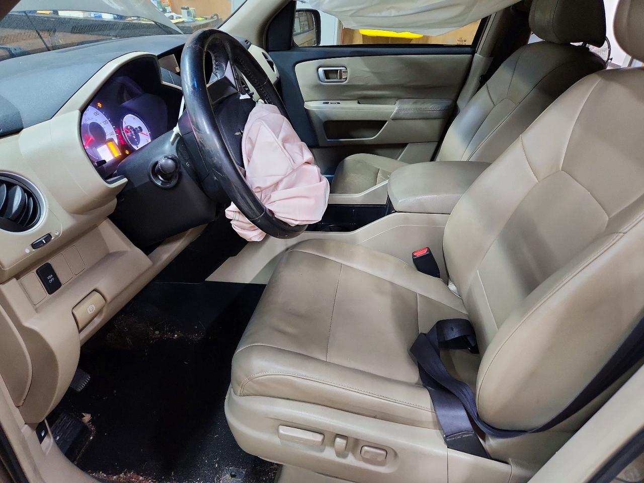 2009 Honda Pilot Exl Gold vin: 5FNYF38589B012494