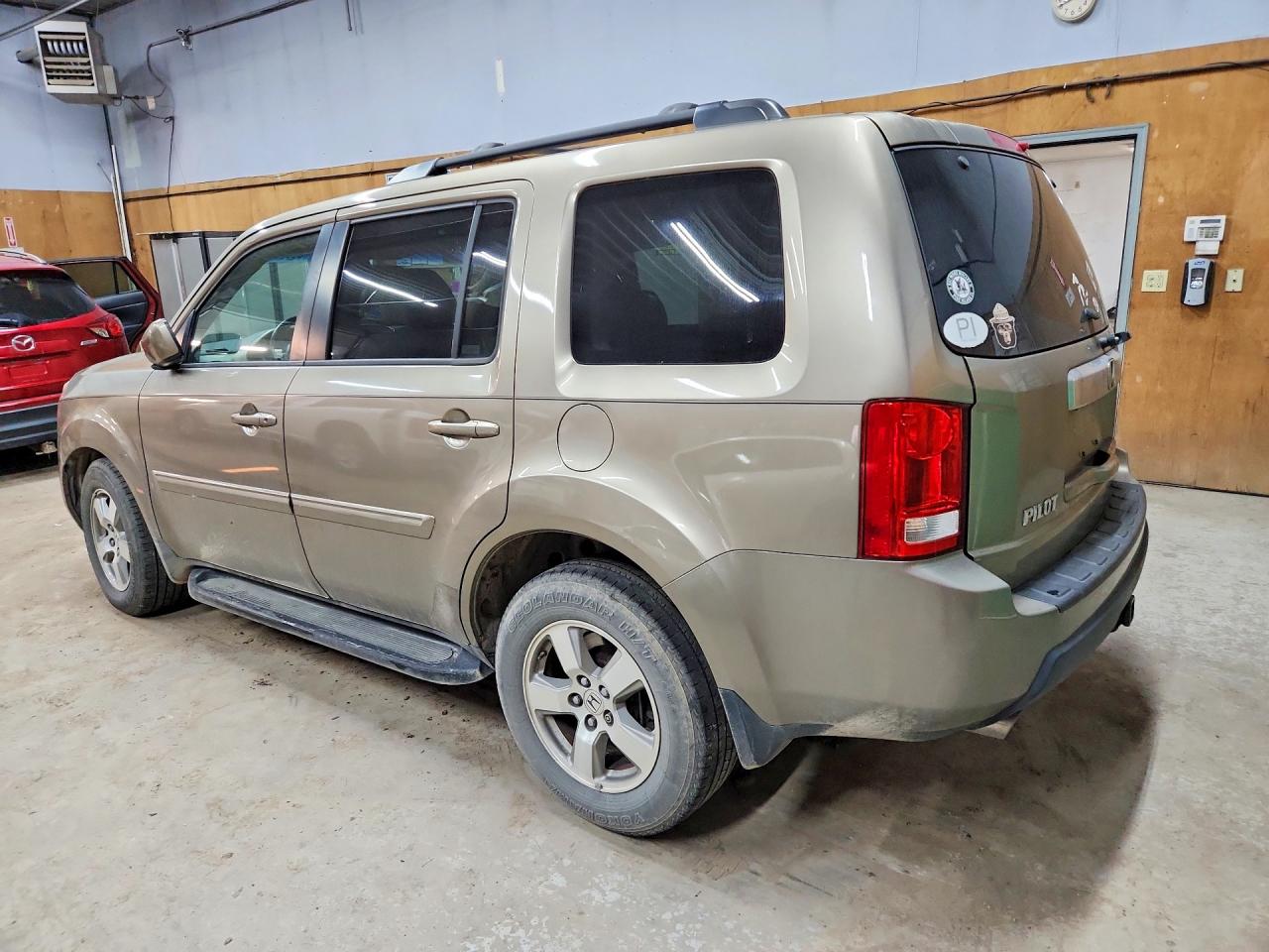 2009 Honda Pilot Exl Gold vin: 5FNYF38589B012494