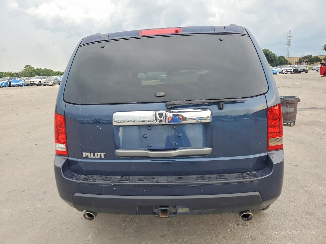 2009 Honda Pilot Exl Blue vin: 5FNYF38599B021074