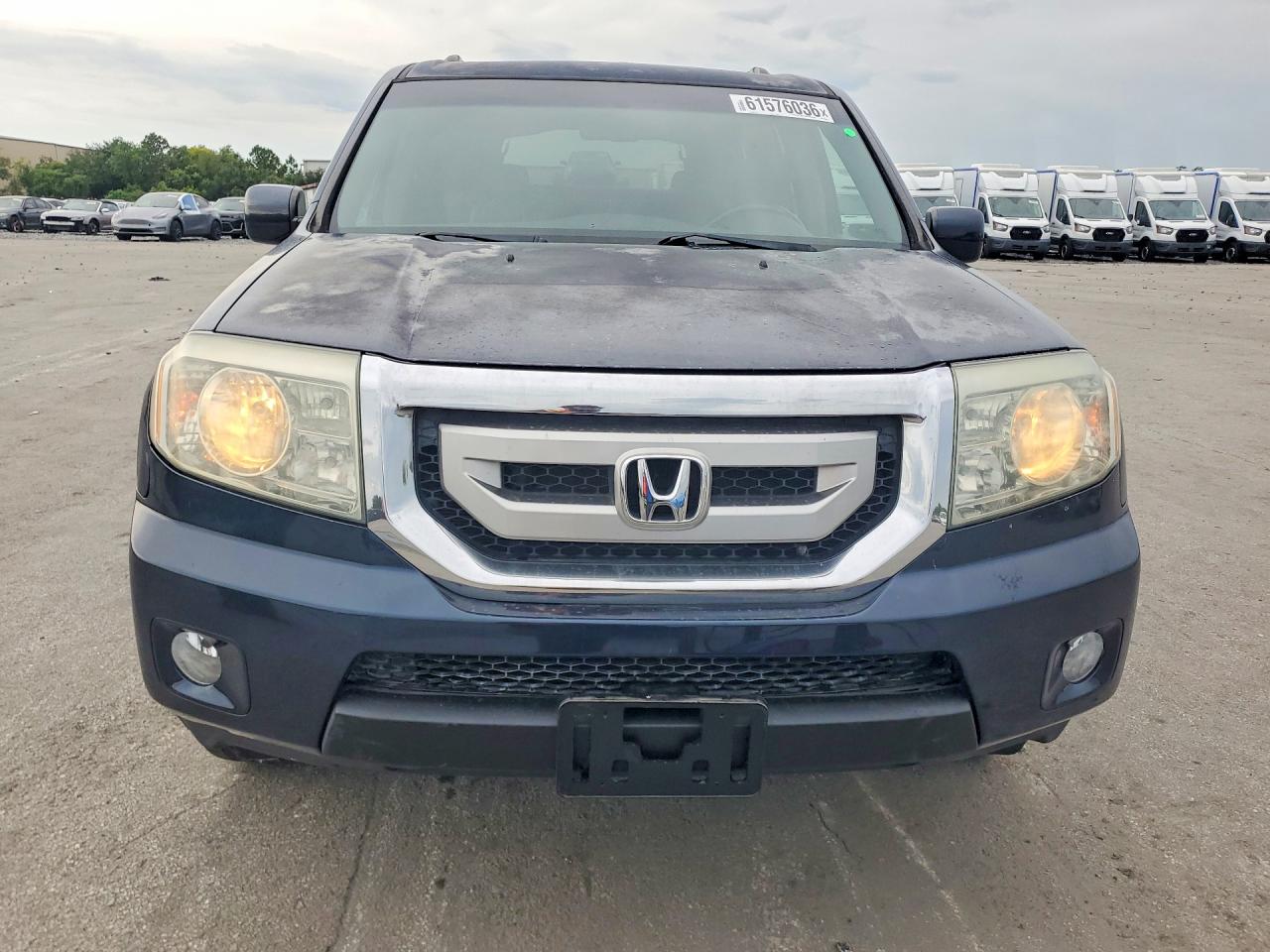 2009 Honda Pilot Exl Blue vin: 5FNYF38599B021074