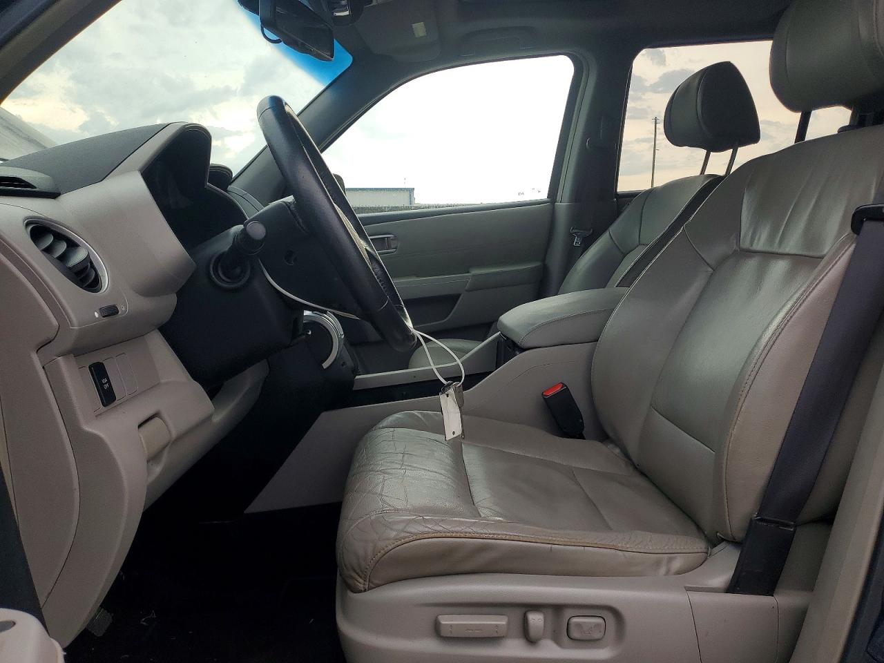 2009 Honda Pilot Exl Blue vin: 5FNYF38599B021074