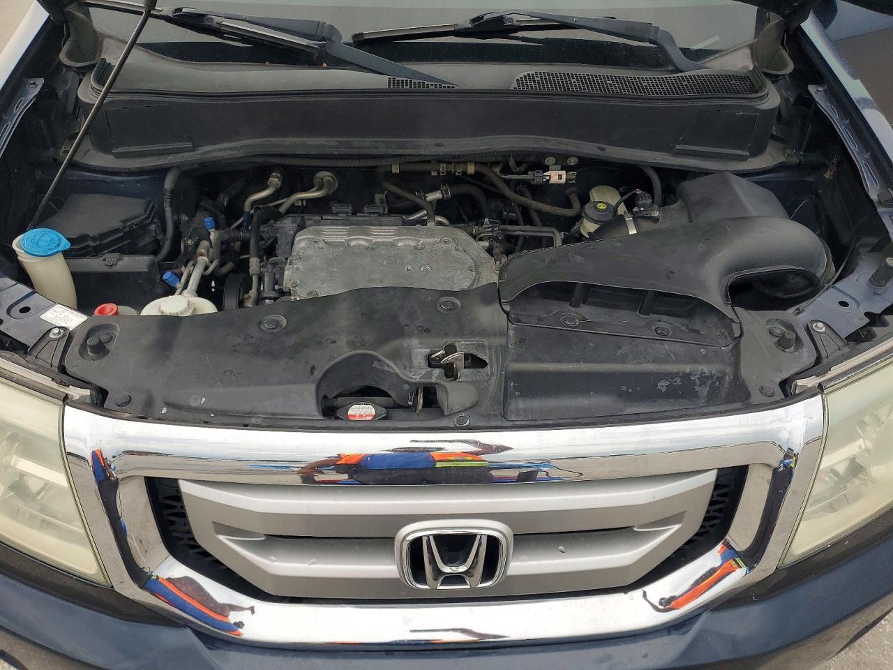 2009 Honda Pilot Exl Blue vin: 5FNYF38599B021074