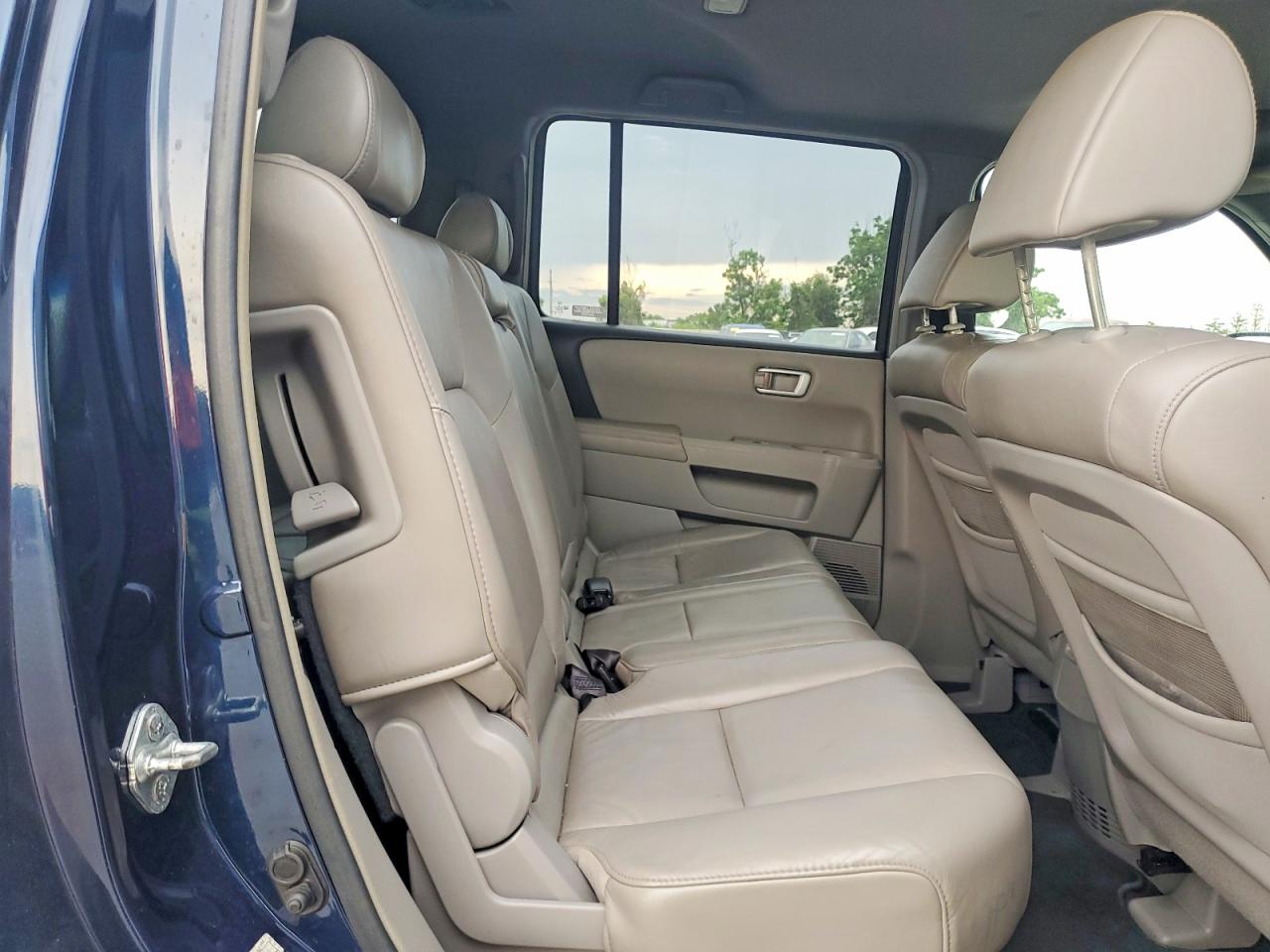 2009 Honda Pilot Exl Blue vin: 5FNYF38599B021074