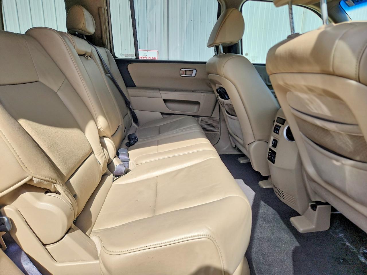 2009 Honda Pilot Exl Burgundy vin: 5FNYF38609B006682