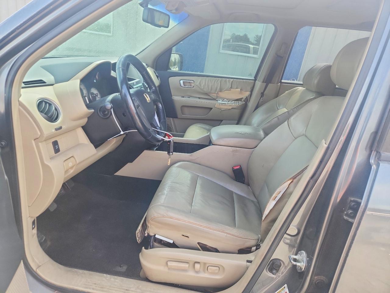 2009 Honda Pilot Exl Silver vin: 5FNYF38609B007878