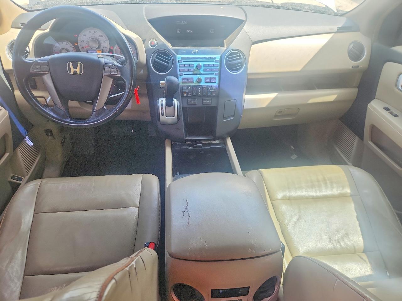 2009 Honda Pilot Exl Silver vin: 5FNYF38609B007878