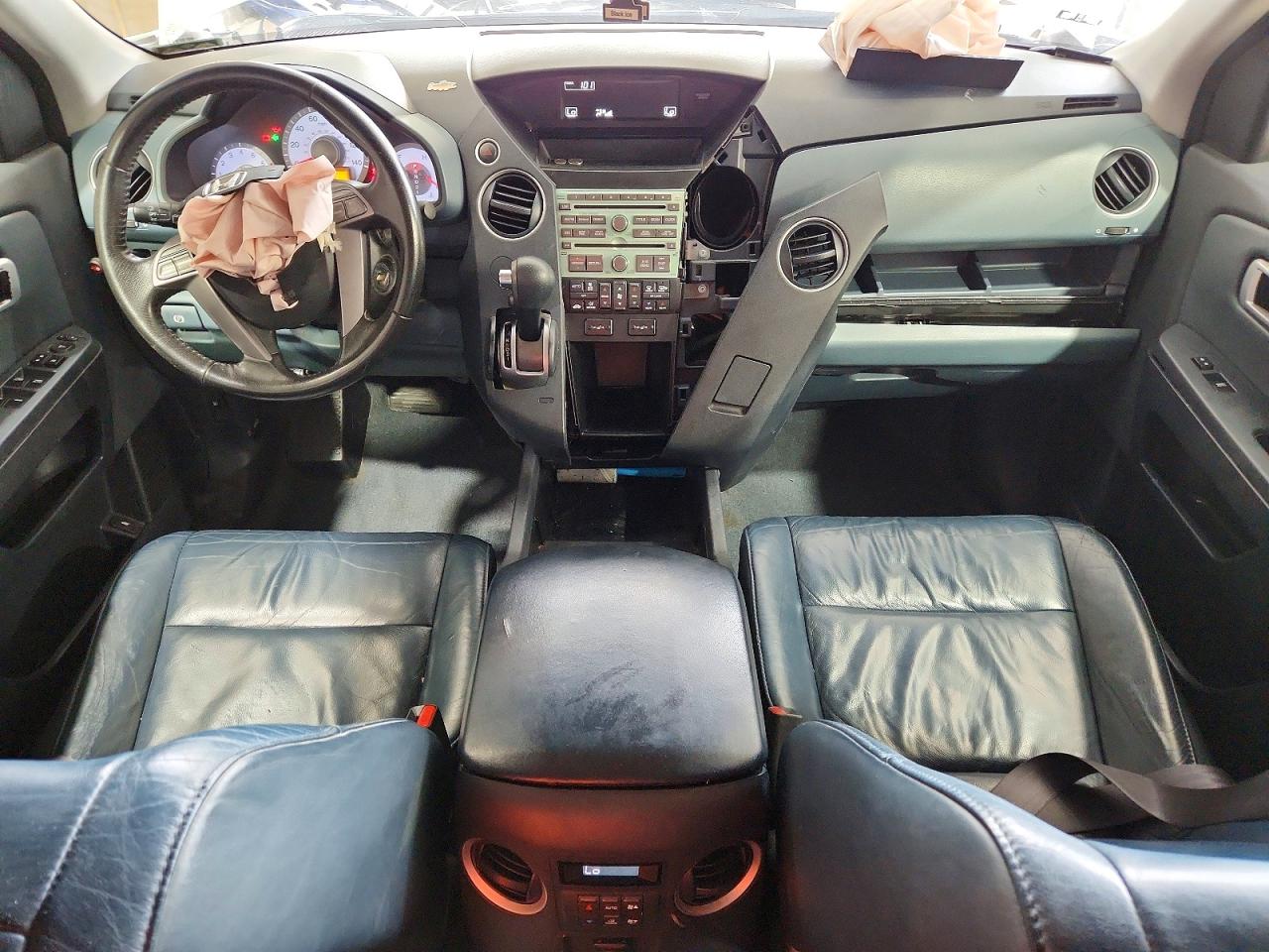 2009 Honda Pilot Exl White vin: 5FNYF38659B003339