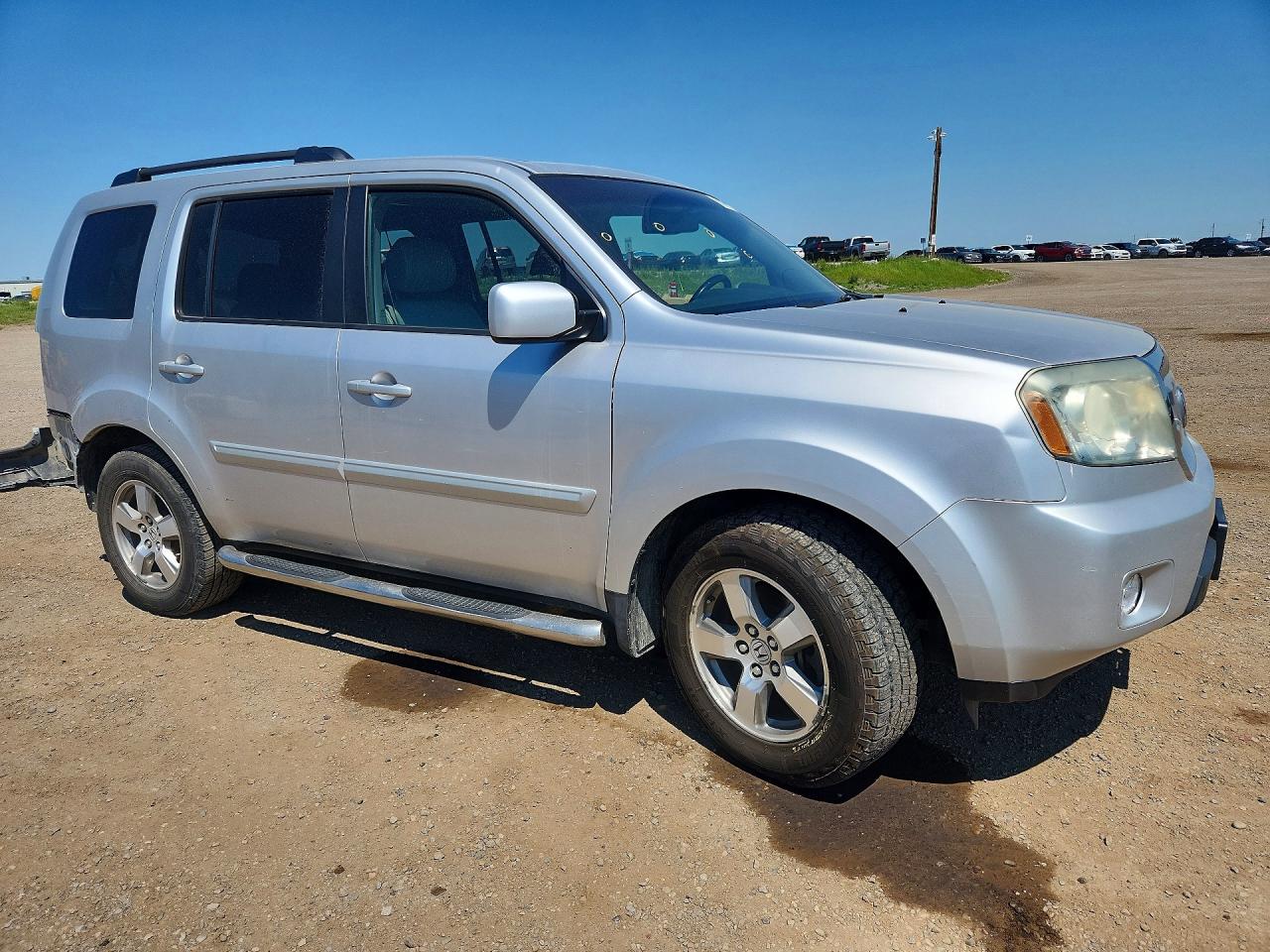 2009 Honda Pilot Exl Silver vin: 5FNYF38659B022604