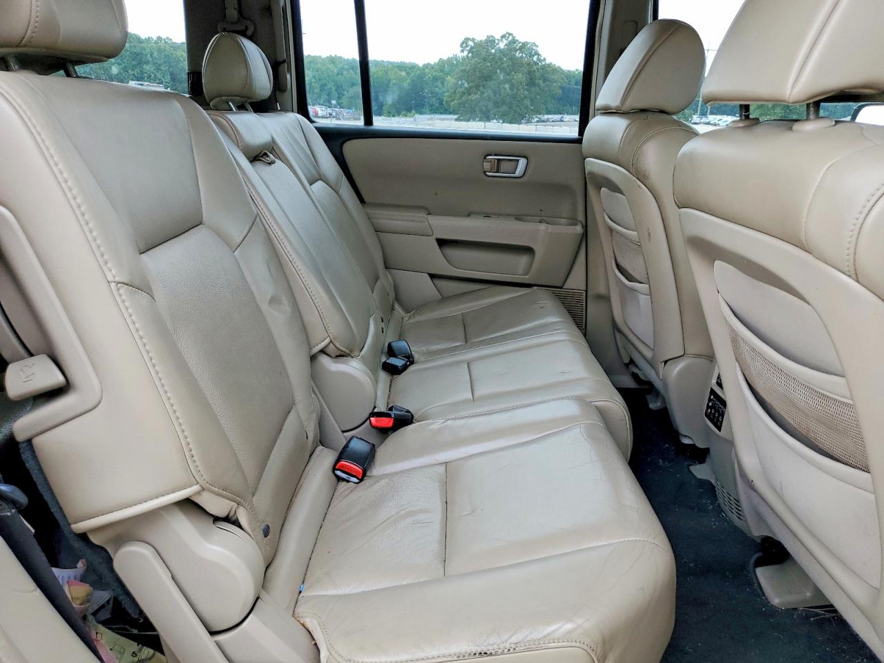 2009 Honda Pilot Exl Maroon vin: 5FNYF38669B017279