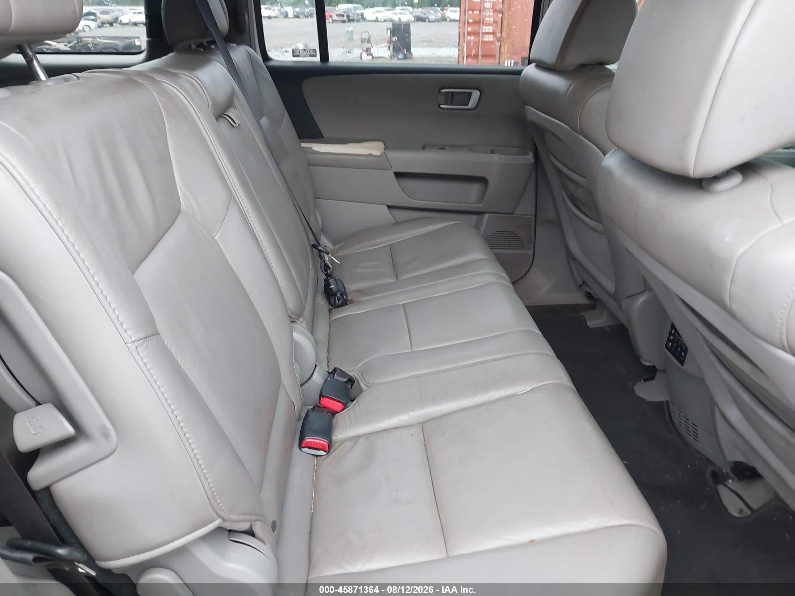 2009 Honda Pilot Ex-l Белый vin: 5FNYF38699B018426