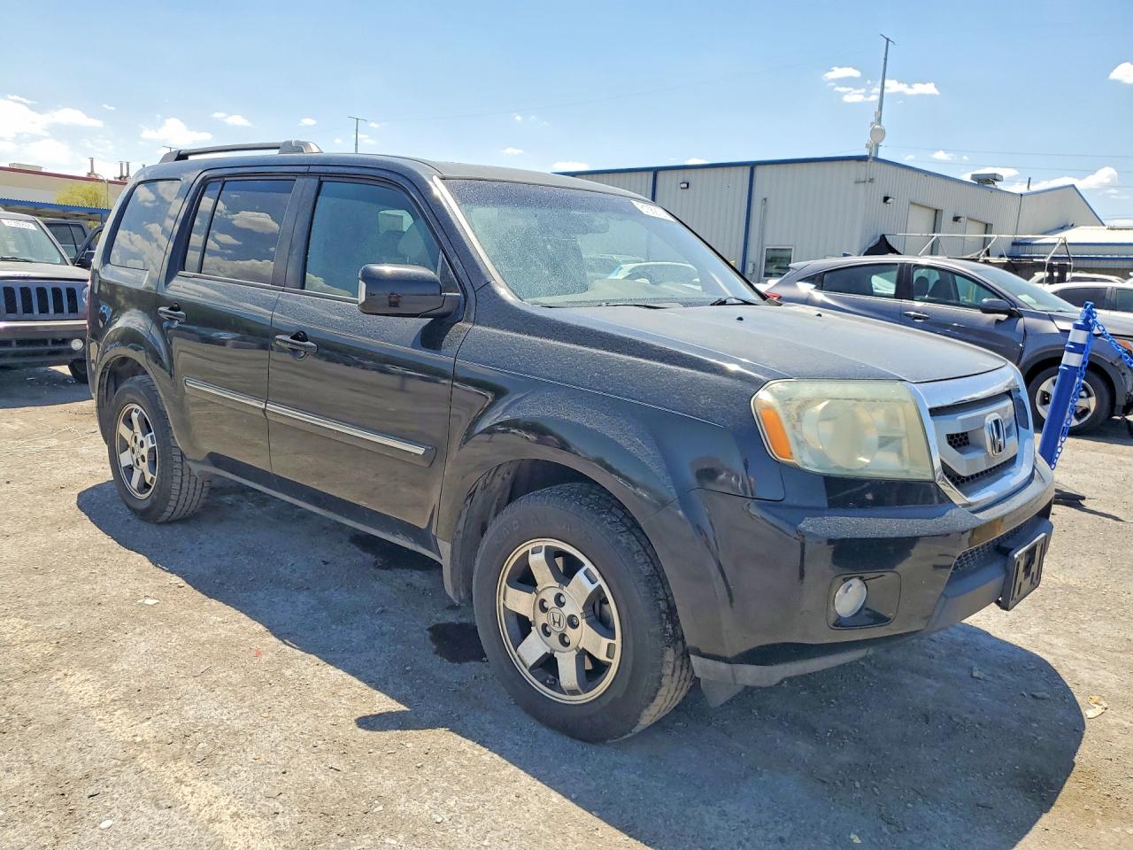 2009 Honda Pilot Touring Black vin: 5FNYF38839B022182