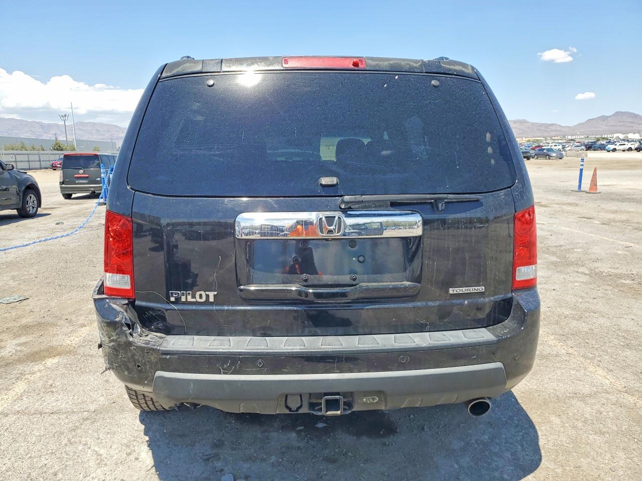 2009 Honda Pilot Touring Black vin: 5FNYF38839B022182